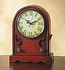Antique-Like Radio Clock/Key Cabinet